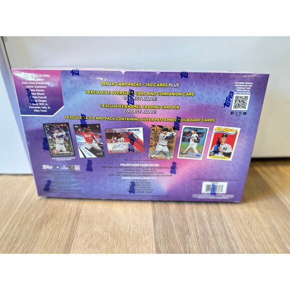 2024 Topps Baseball Series 2 Super Box Unopened W/Silver Pattern Foil Pack - Picture 2 of 5